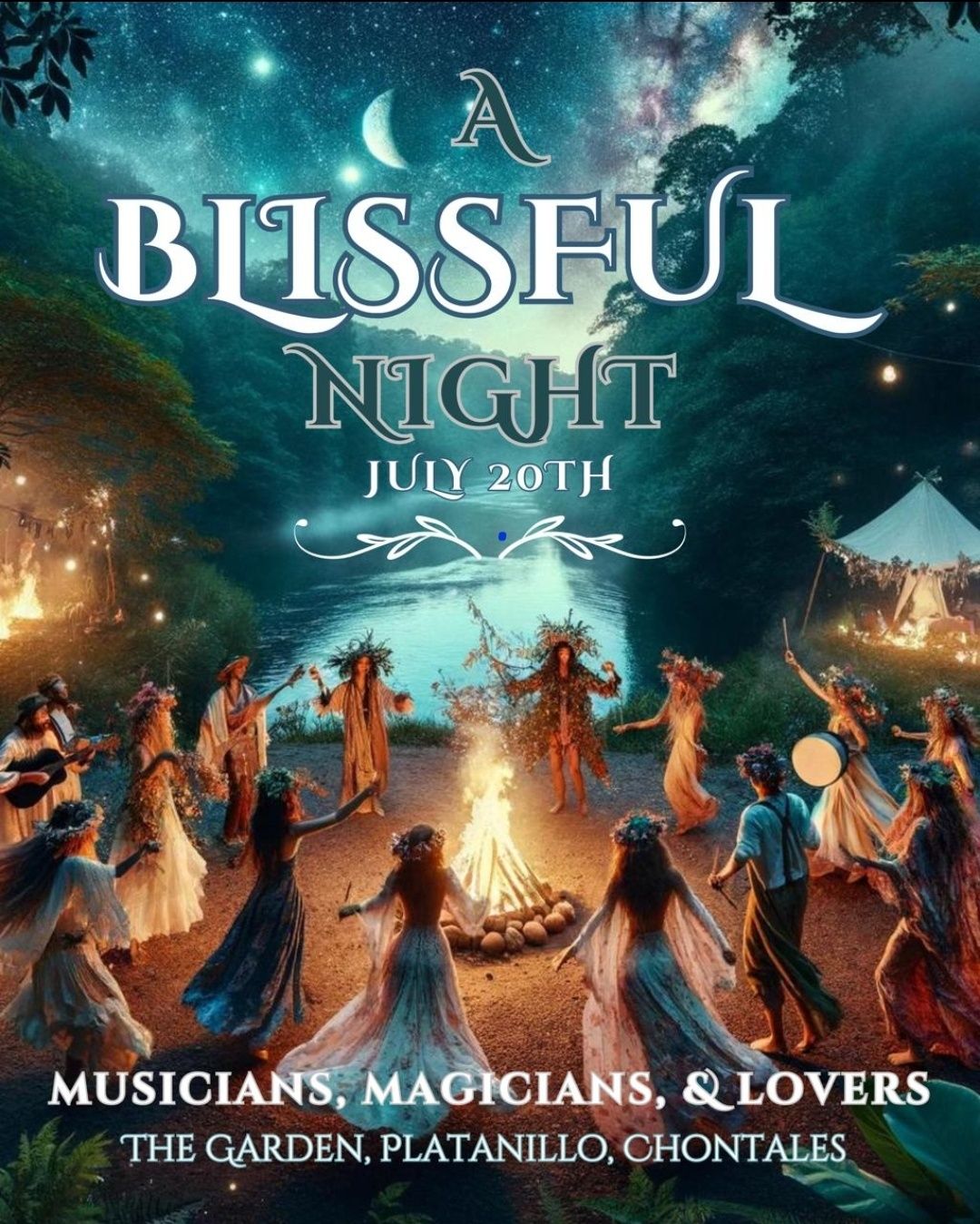 Blissful Night Garden Party