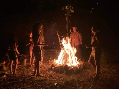 Coliazul Fire Ceremony For Inauguration