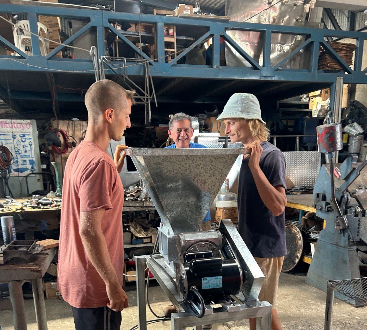 Recycling Center - We Built A Plastic Shredder