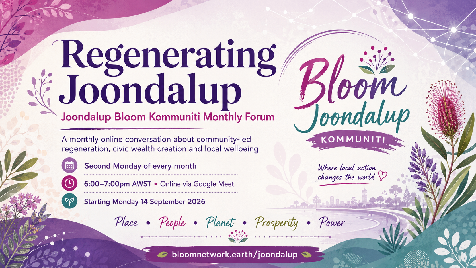 Monthy Forum - Regenerating Joondalup