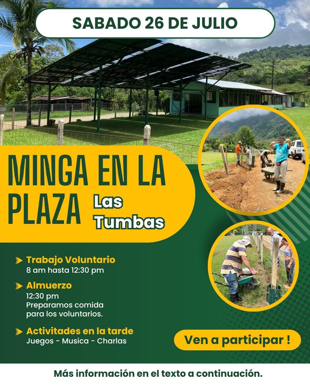 How we came together in Las Tumbas to nurture the heart of the village