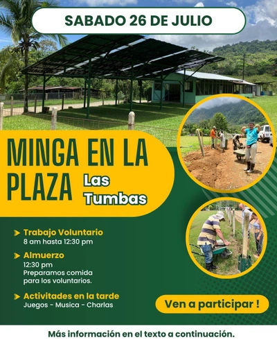 How we came together in Las Tumbas to nurture the heart of the village